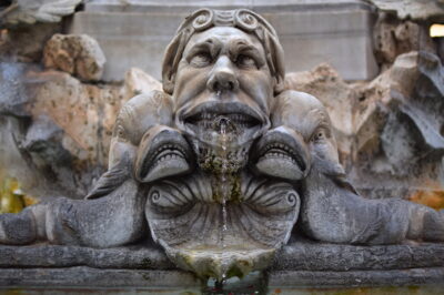 Une des fontaines de Rome