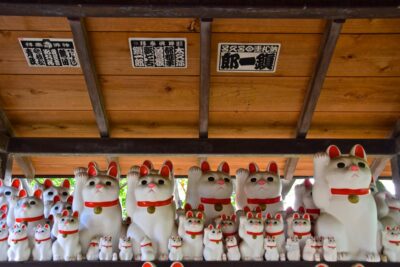 Maneki-neko à Setagaya