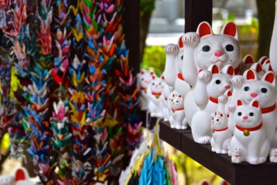 Maneki-neko à Setagaya