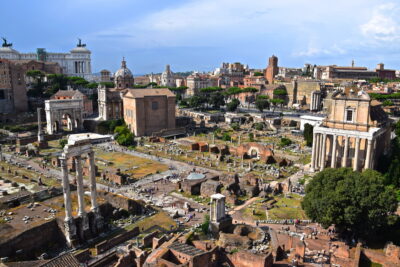 Panorama sur la Rome antique