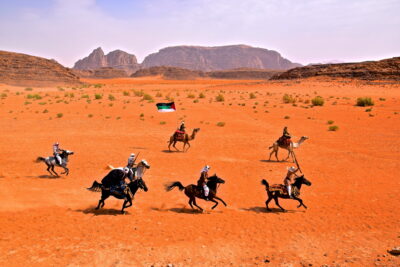 Reconstitution historique de la révolte arabe