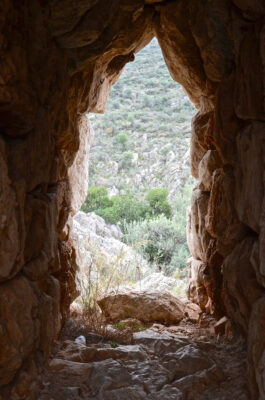 Dans les ruines de Mycènes