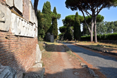 Vestiges sur la Via Appia