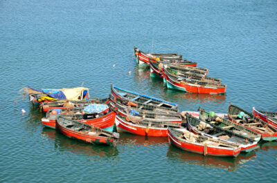 Barques de pêche à El Jadida
