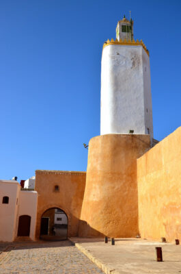 Minaret de la mosquée de la cité portugaise d'El Jadida