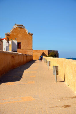 Sur les remparts de la cité portugaise d'El Jadida