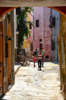 Ruelle de la cité portugaise d'El Jadida