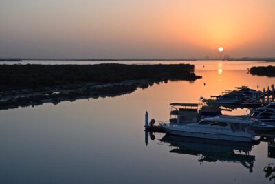 Sunrise à Abou Dhabi
