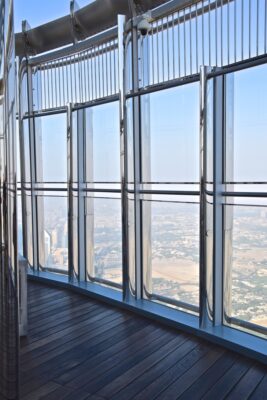 Terrasse extérieure de la Burj Khalifa