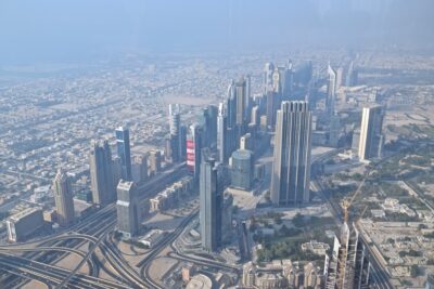 Vue depuis Burj Khalifa Sky