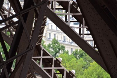 Entrailles de la Tour Eiffel