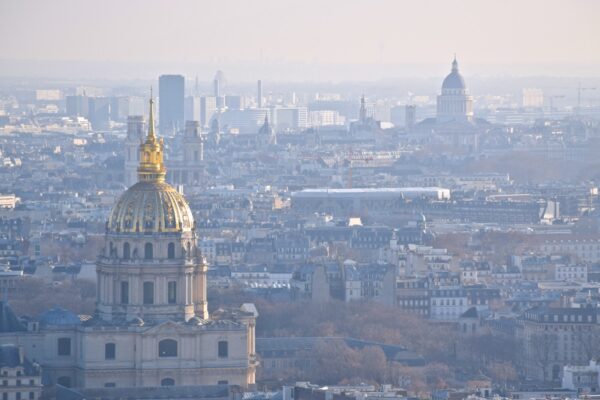 Invalides et Panthéon depuis la Tour Eiffel