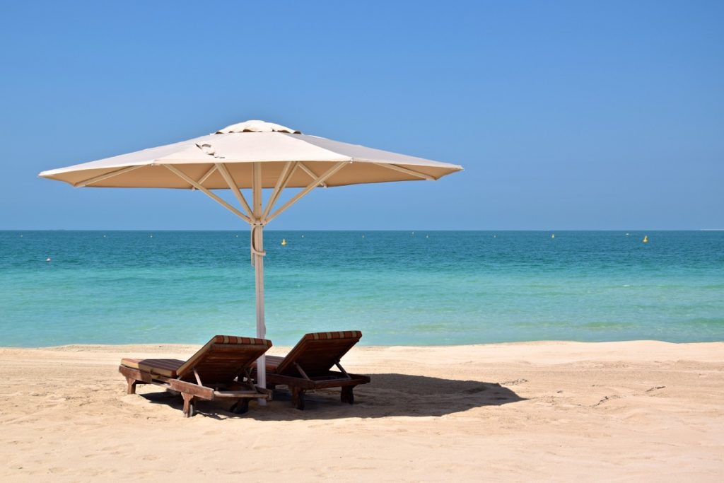 Plage de la Madinat Jumeirah à Dubai