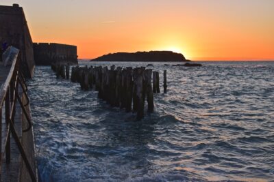 Coucher de soleil à Saint Malo