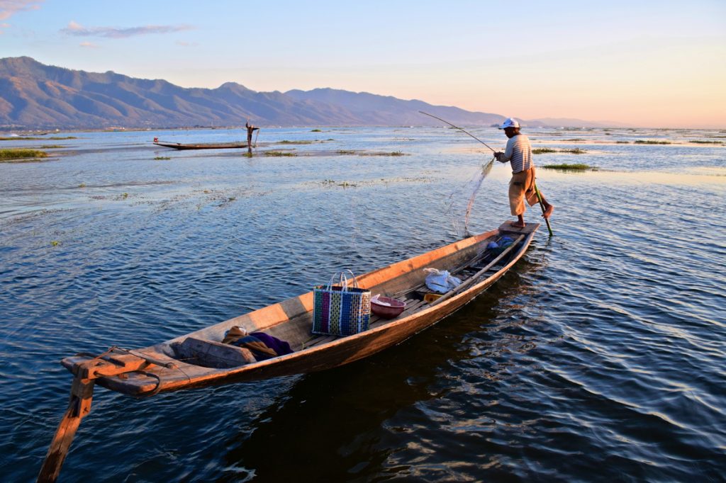 Fisherman - Inle Lake, Myanmar