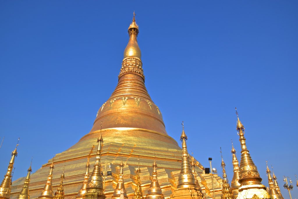 Pagode Shwedagon à Yangon