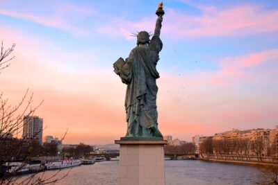 Statue de la liberté à Paris