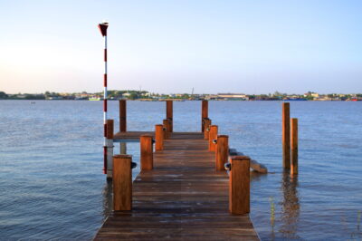 Jetty de The Island Lodge à My Tho