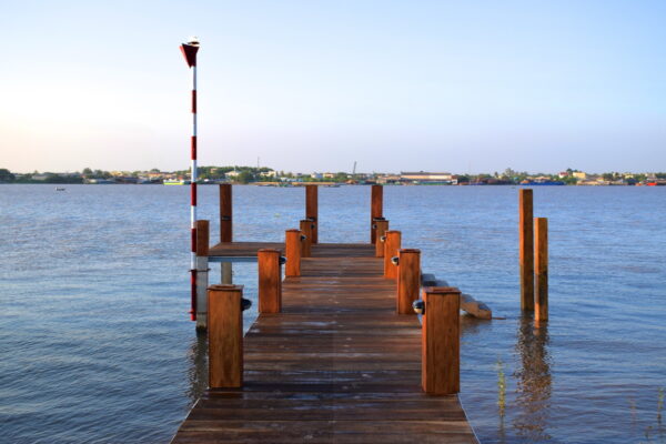 Jetty de The Island Lodge à My Tho