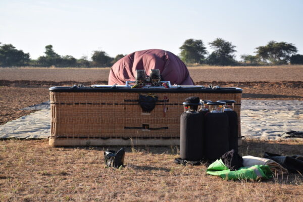 Panier de la montgolfière