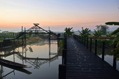 Ponton du Thahara Inle Heritage