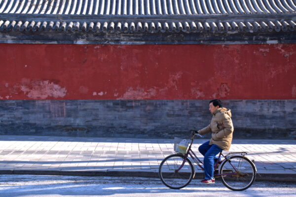 Dans une rue de Pékin
