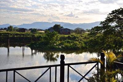 Panorama depuis le Thahara Inle Heritage