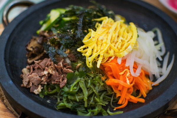 Bibimbap, plat typique de la Corée du Sud