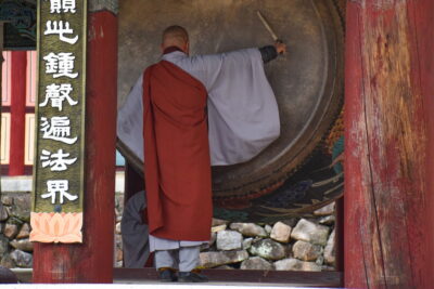 Tambour au temple Haeinsa - Corée du Sud