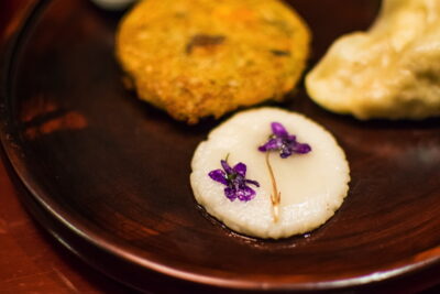 Rice cake au restaurant Balwoo à Séoul