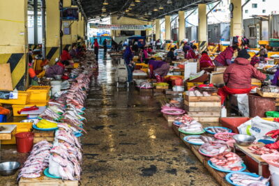 Marché de Jagalchi à Busan