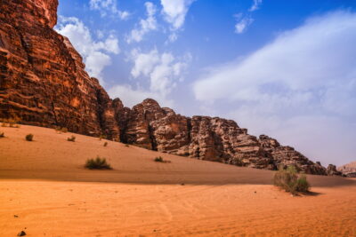 Wadi Rum en Jordanie