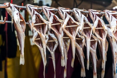 Poissons au marché de Jagalchi - Busan