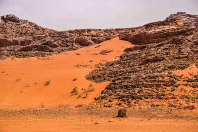 Wadi Rum en Jordanie