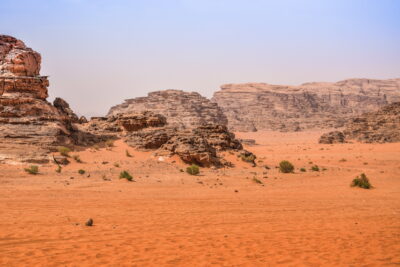 Wadi Rum en Jordanie