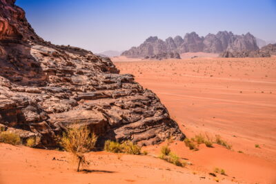 Wadi Rum en Jordanie