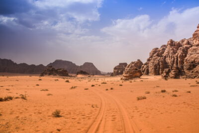 Wadi Rum en Jordanie