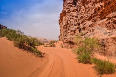 Wadi Rum en Jordanie