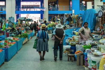 Allée du mercado de Urubamba