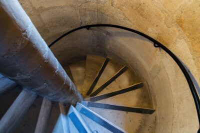 Escaliers des tours de Notre-Dame de Paris