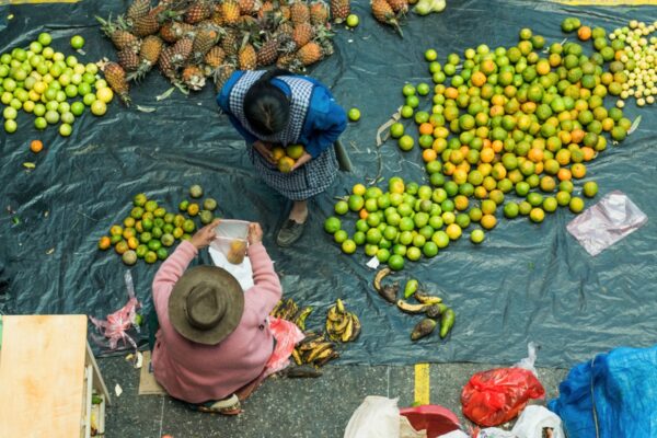 Fruits au marché d'Urubamba