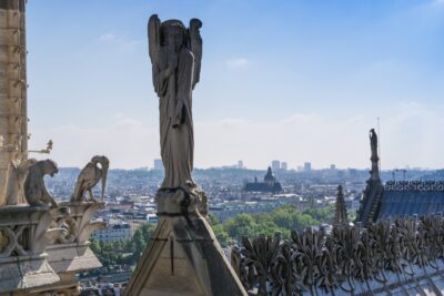 Sur les toits de Notre-Dame de Paris