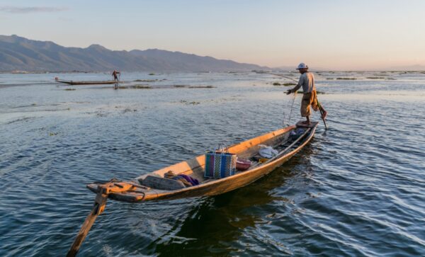 Art de la pêche sur le lac Inle