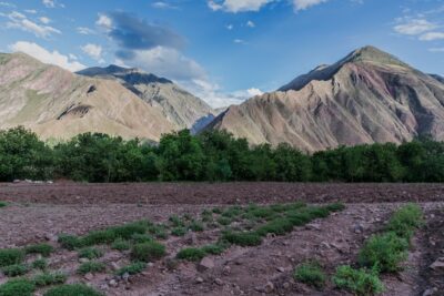 Champ cultivé pour l'Inkaterra Hacienda Urubamba