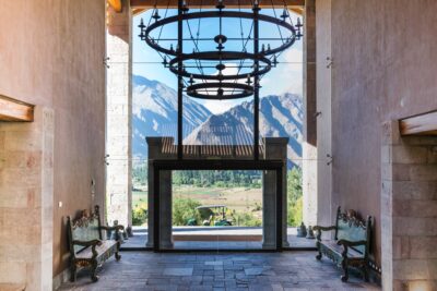 Entrée de l'hôtel Inkaterra Hacienda Urubamba