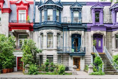 Maisons typiques de Montréal