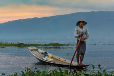 Fisherman - Inle lake, Myanmar