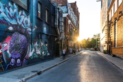 Une rue de Montréal