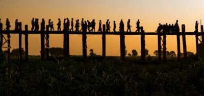 Sunset sur le pont U Bein