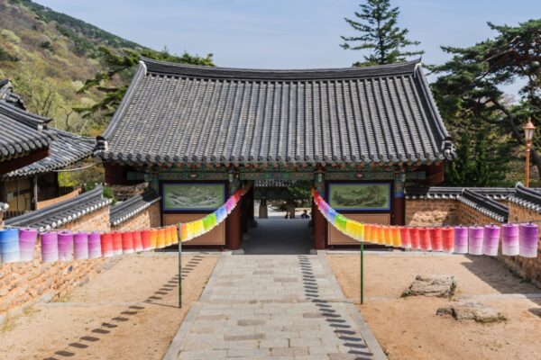 Temple Beomeosa à Busan en Corée du Sud